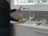 Llave para cocina extensible de una manija