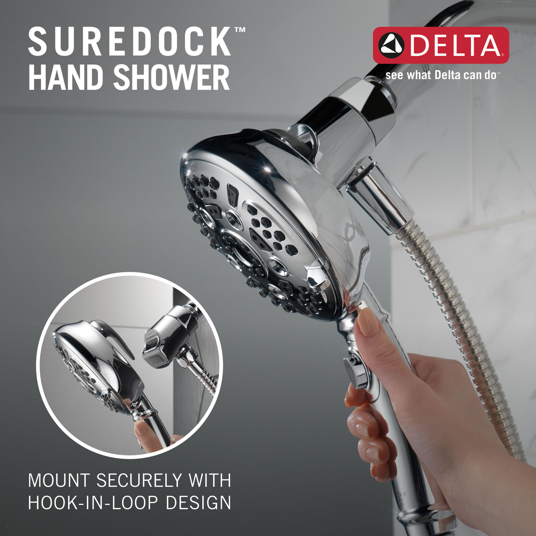 Ducha manual SureDock™ de 7 funciones, imagen 10