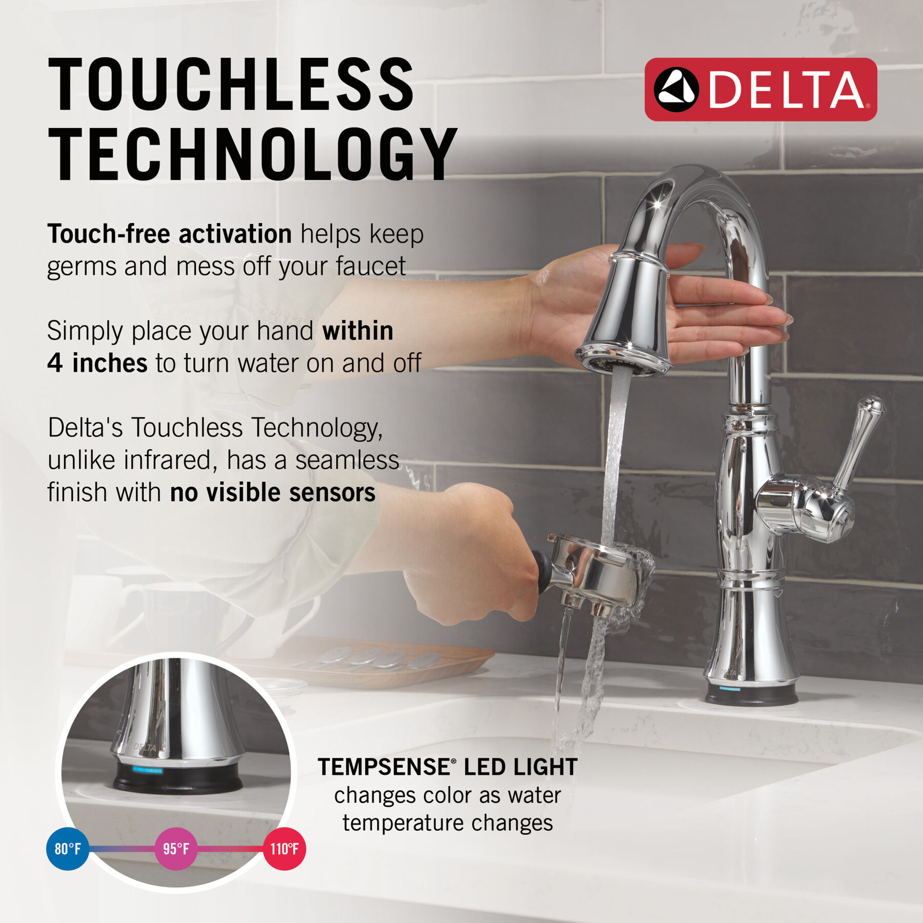 Touch2O® Bar / Prep Faucet with Touchless Technology, image 10