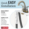 Llave para baño de combinación de dos manijas