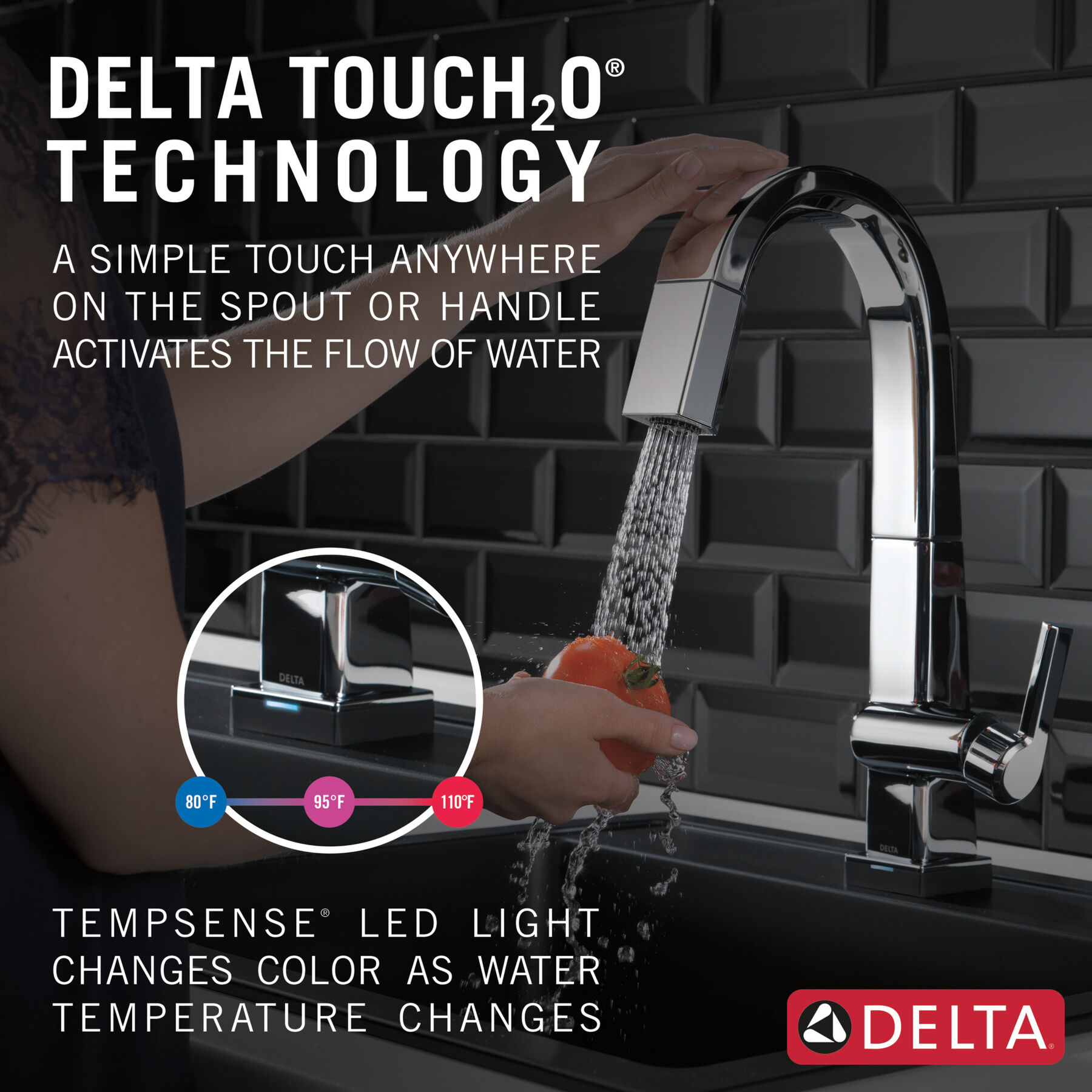 Single Handle Pull-Down Bar/Prep Faucet With Touch<sub>2</sub>O® Technology, image 9