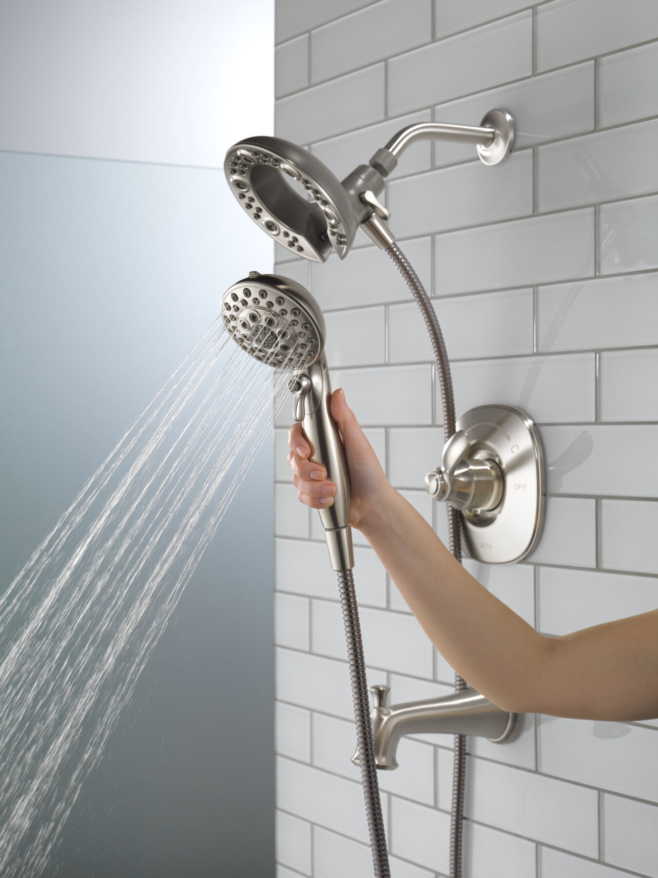 Monitor® 14 Series Tub and Shower with WaterSense® In2ition® Two-in-One Shower (Recertified), image 1