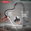 VoiceIQ® Single Handle Pull-Down Faucet with Touch<sub>2</sub>O® Technology