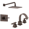 Widespread Lavatory Faucet with Shower Trim Bundle - 14 Series