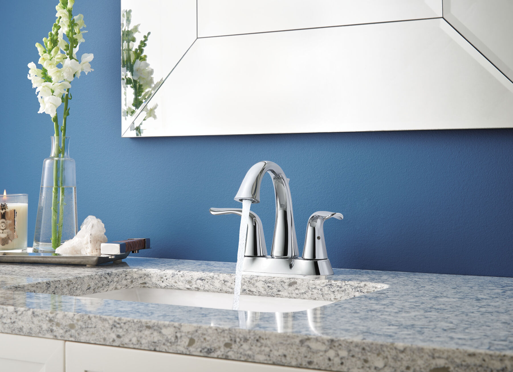 Llave para baño de combinación con dos manijas (producto recertificado), imagen 4