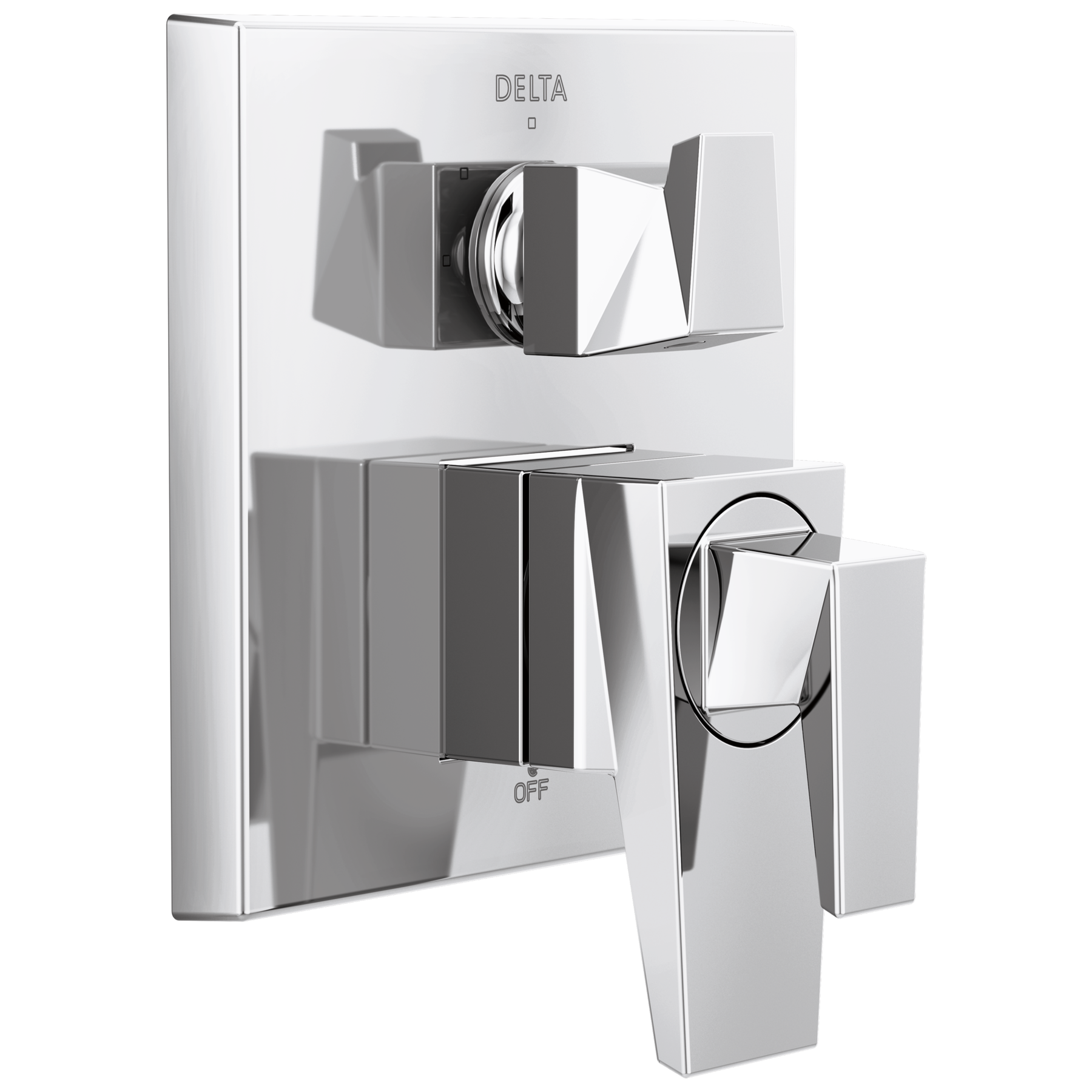 Accesorios para válvula Monitor serie 17 con dos manijas y desviador de 3 funciones