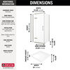 36x36 Corner Shower Bundle - Center