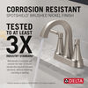 Llave para baño de combinación de dos manijas