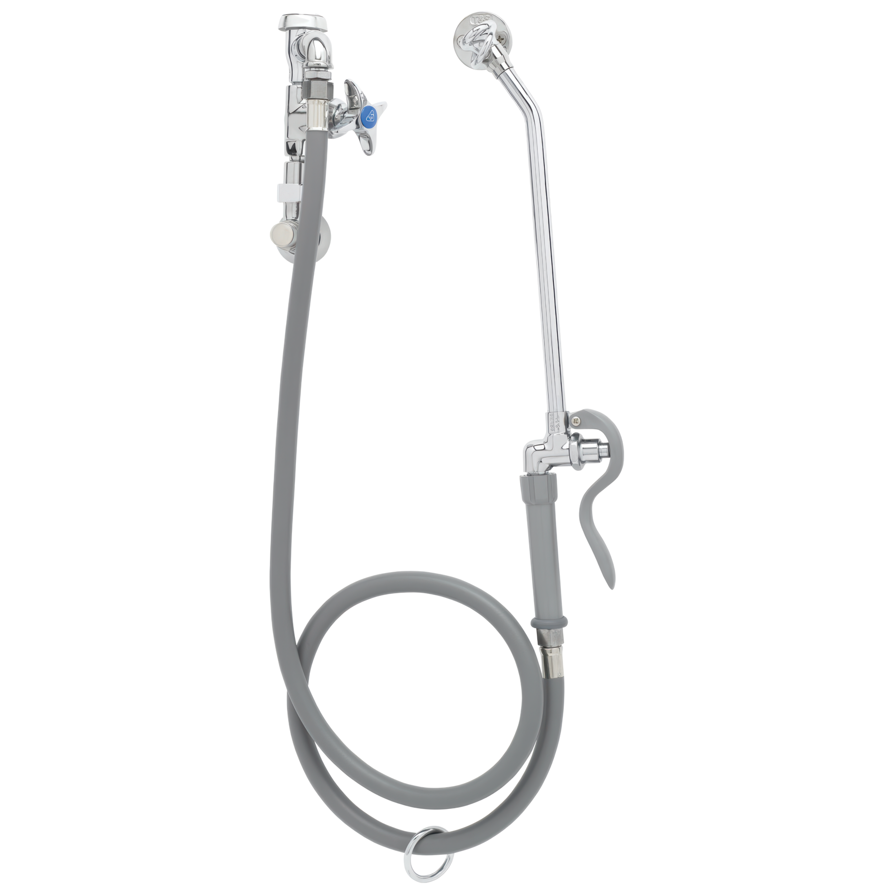 Wall-Mount Bedpan Cleanser Mixing Valve