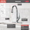 Llave para cocina monomando extensible con tecnología ShieldSpray®