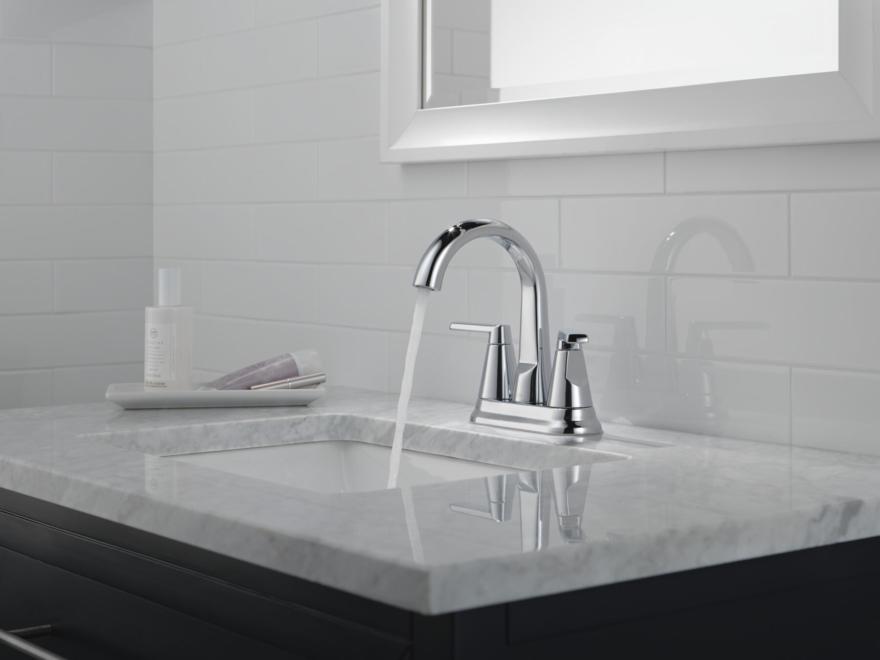 Llave para baño de combinación con dos manijas, imagen 3