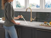 Touch<sub>2</sub>O® Technology Kitchen Faucet with Touchless Technology