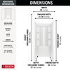ProCrylic, 36 pulgadas x 36 pulgadas Shower Wall