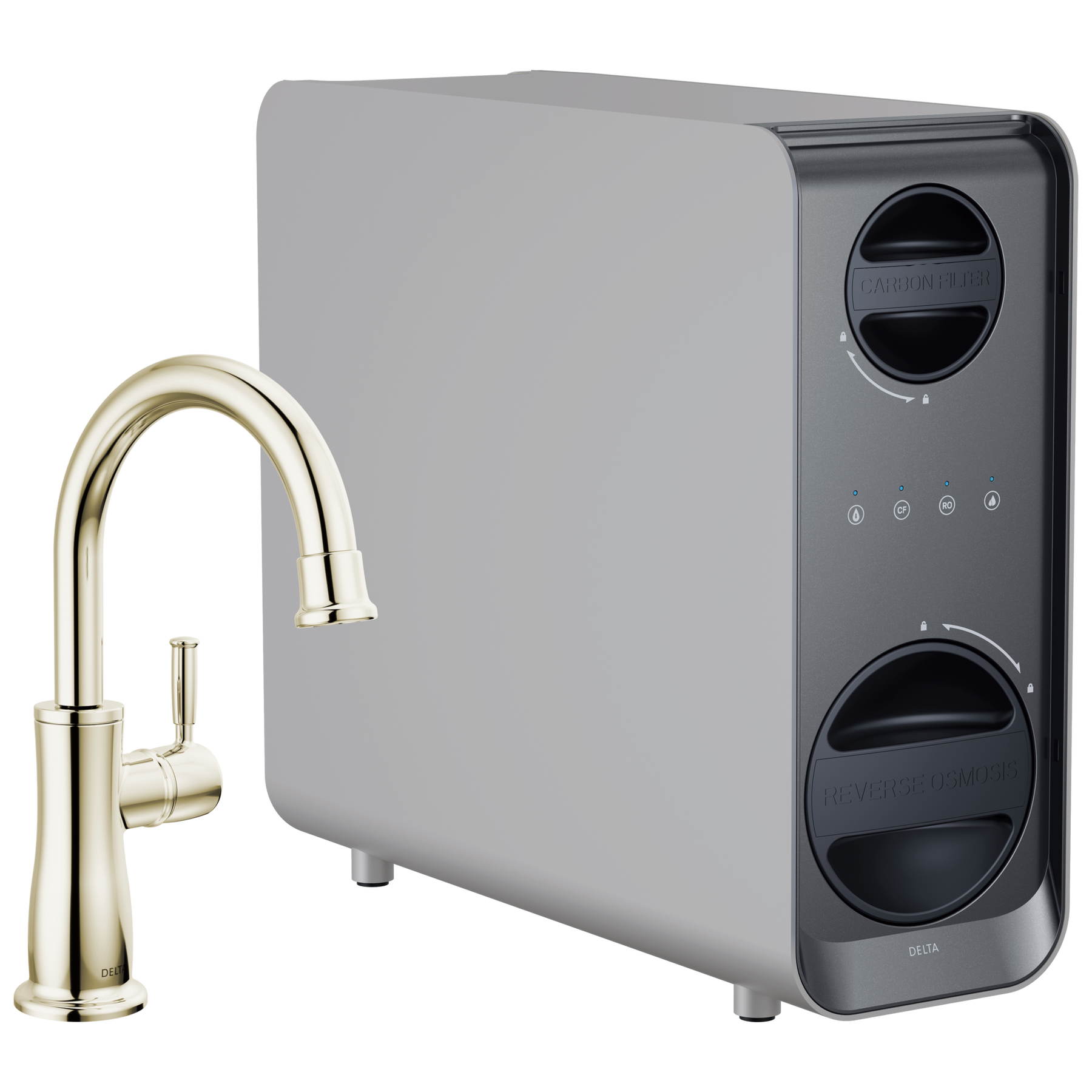 Tankless Under Sink 6-Stage Reverse Osmosis System with Beverage Faucet Bundle