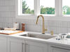 VoiceIQ® Single Handle Pull-Down Faucet with Touch<sub>2</sub>O® Technology