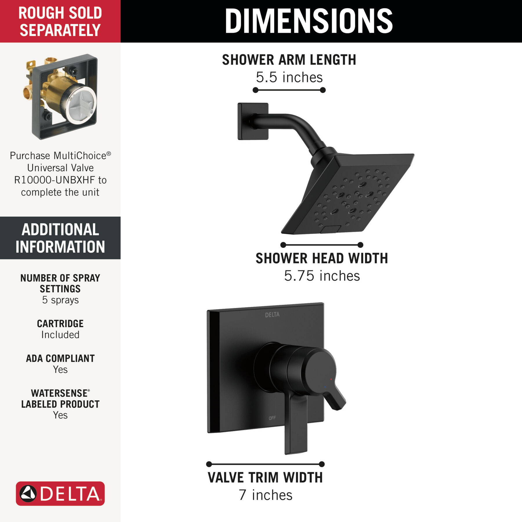 Terminación de ducha Monitor® serie 17 con tecnología H<sub>2</sub>Okinetic®, imagen 7