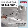 Llave para baño extensible de combinación de dos manijas