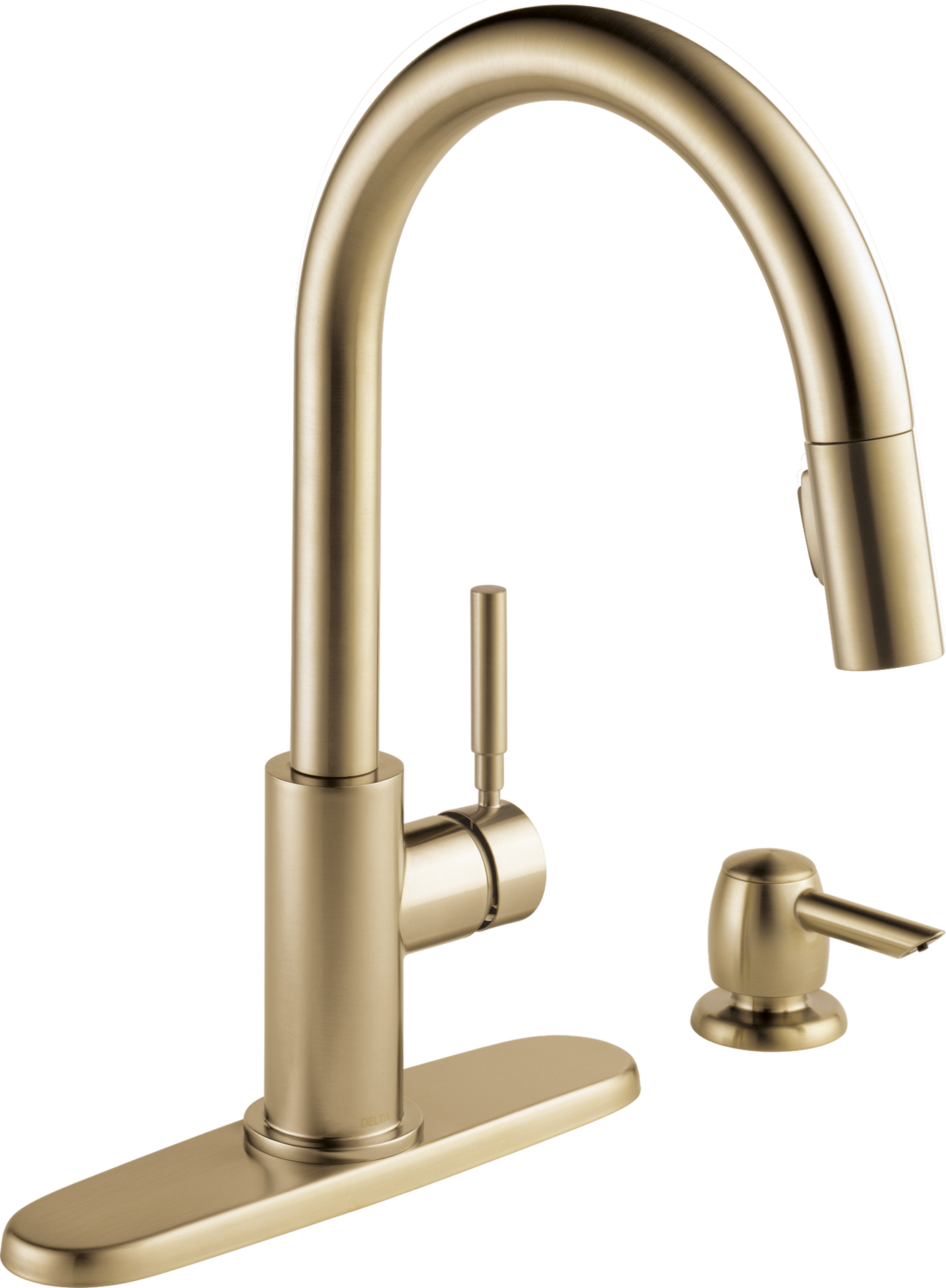 Llave para cocina monomando extensible con dispensador de jabón, imagen 2