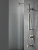Tubo de salida para bañera con desviador deslizable