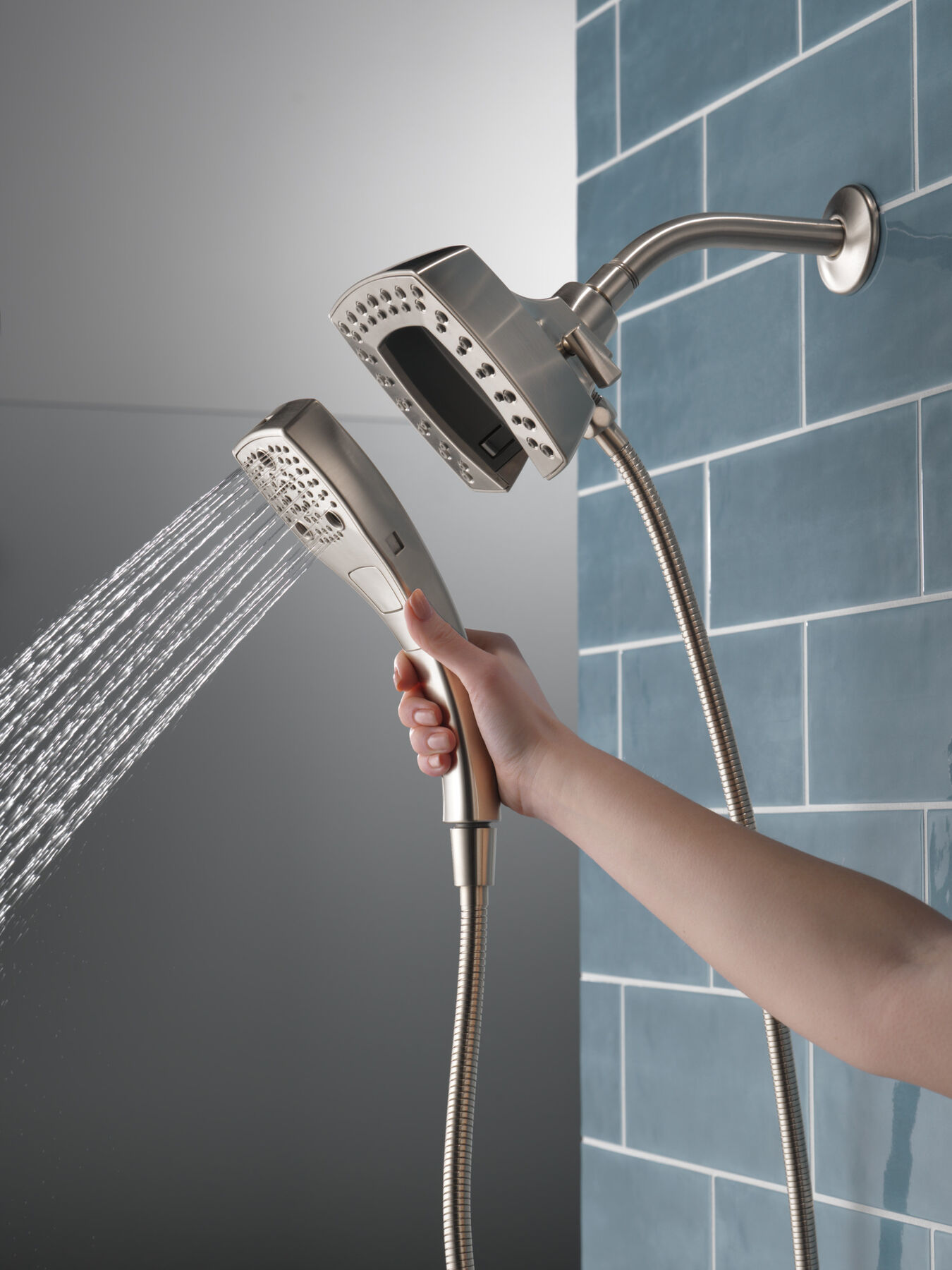 H<sub>2</sub>Okinetic® In2ition® 5-Setting Two-in-One Shower (Recertified), image 5