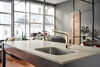 Llave monomando para cocina extensible