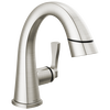 Llave para baño de una manija extensible