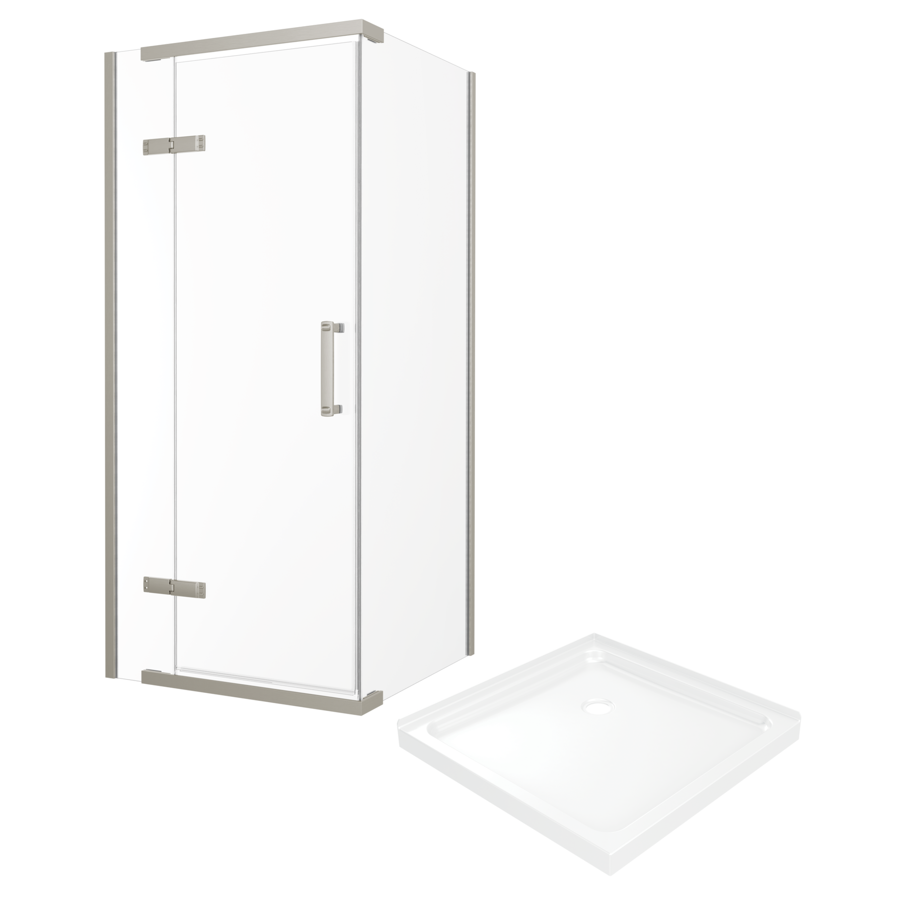 36x36 Corner Shower Bundle - Center