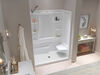 60x32 Alcove Shower Bundle - Right Seat Center Drain