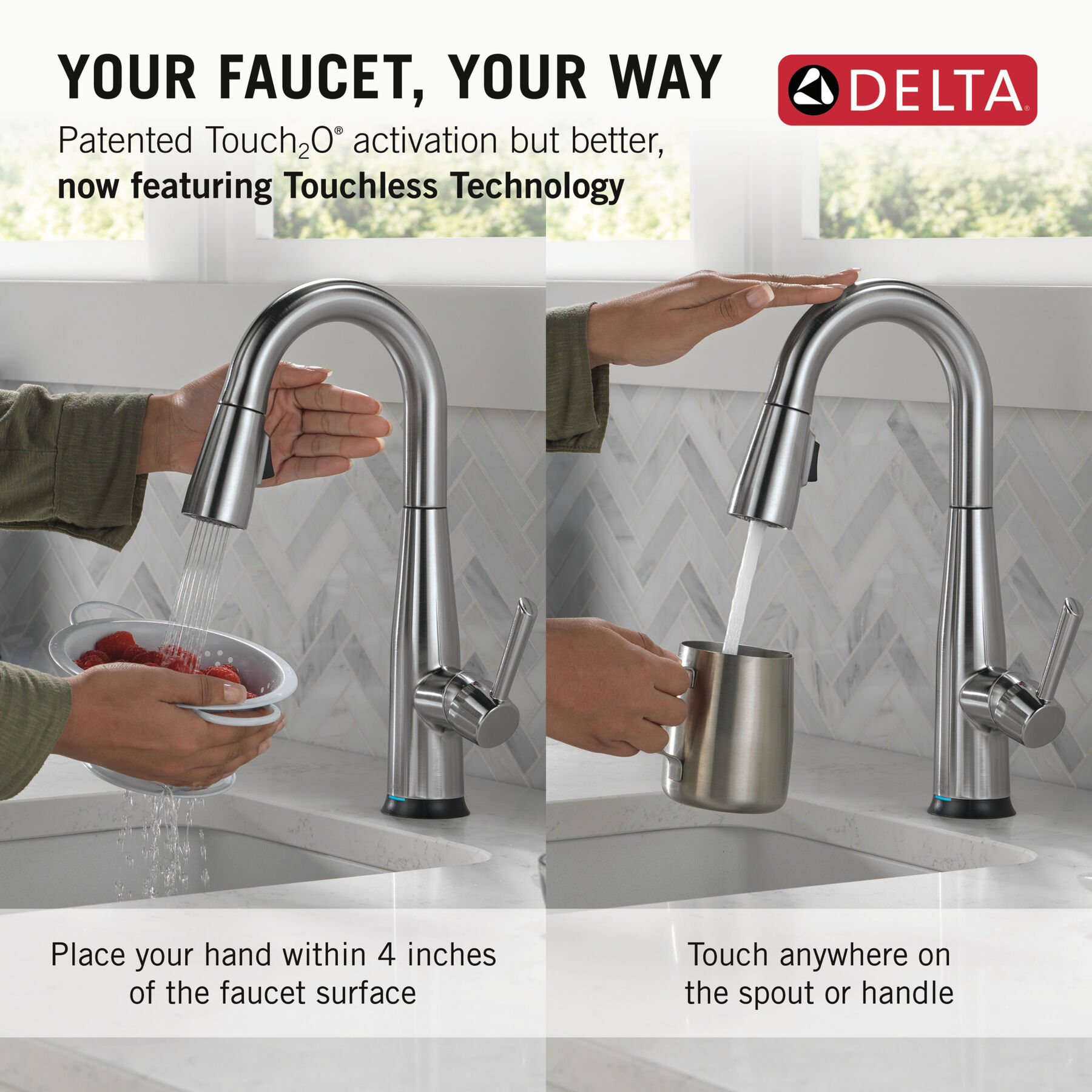 Touch2O® Bar / Prep Faucet with Touchless Technology, image 4