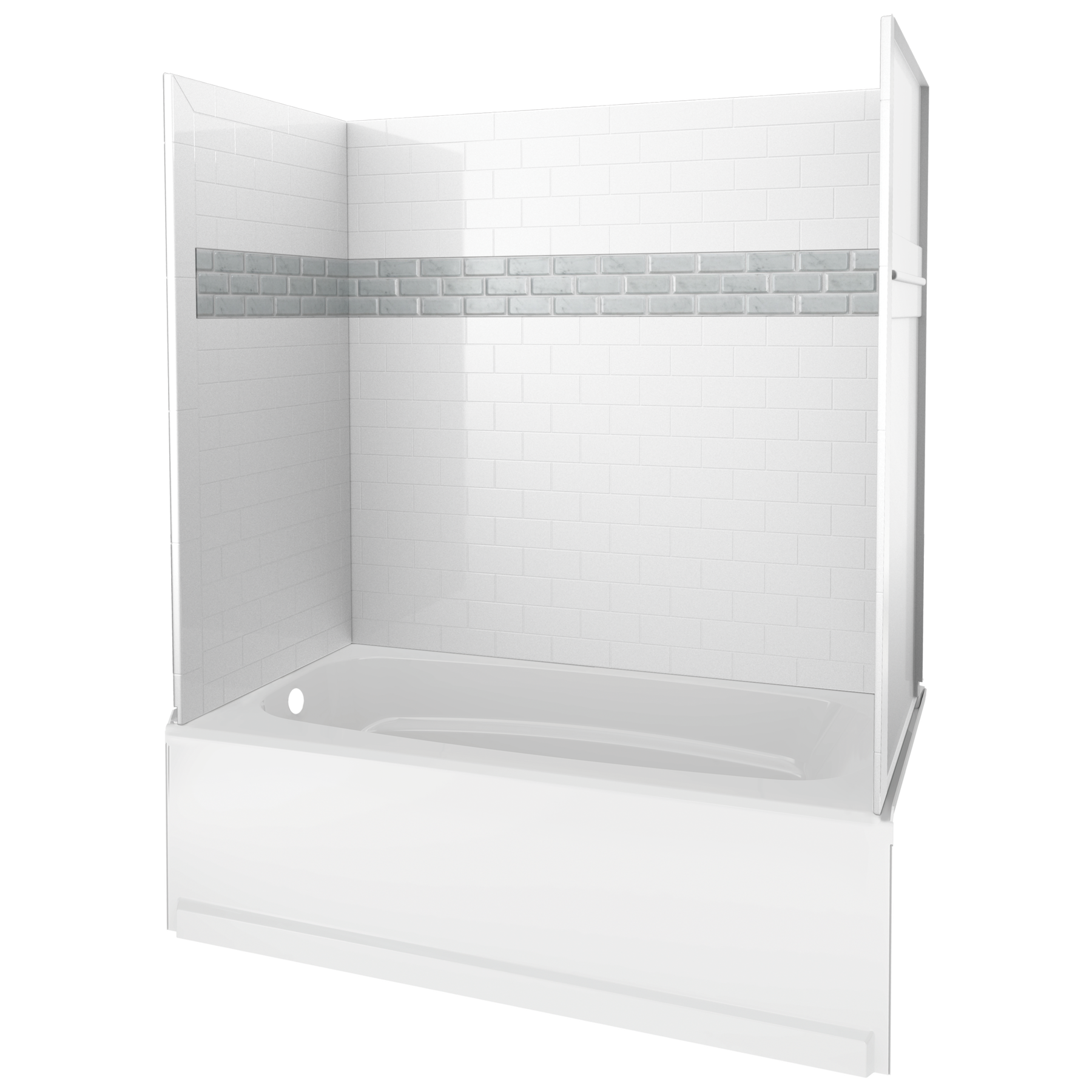 Bañera de 60" x 32", desagüe izquierdo, imagen 50