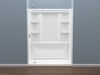 60x32 Alcove Shower Bundle with Trim and Drain - Left Drain