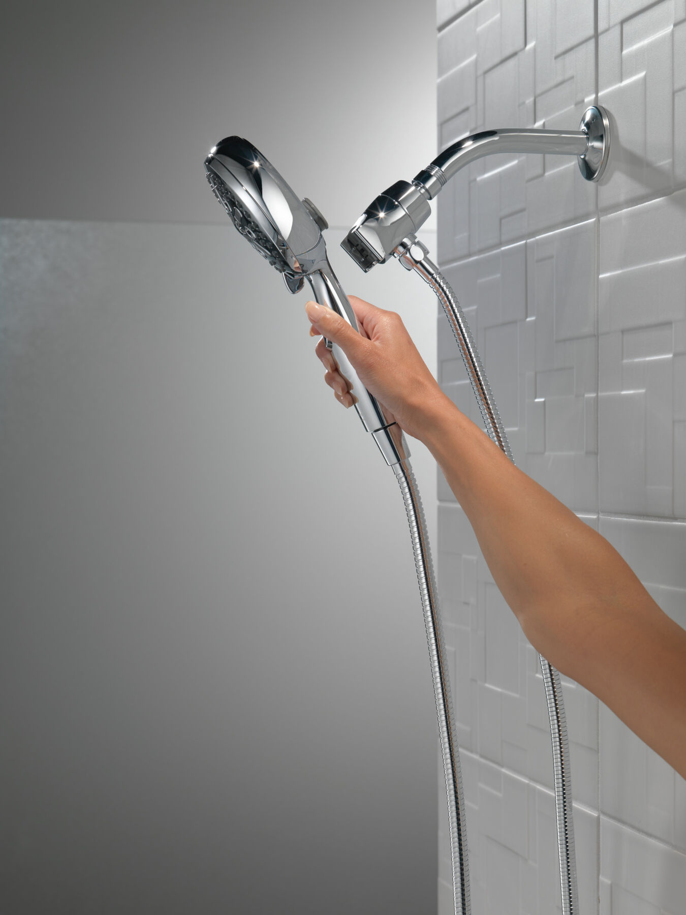 7-Setting SureDock® Magnetic Hand Shower, image 3