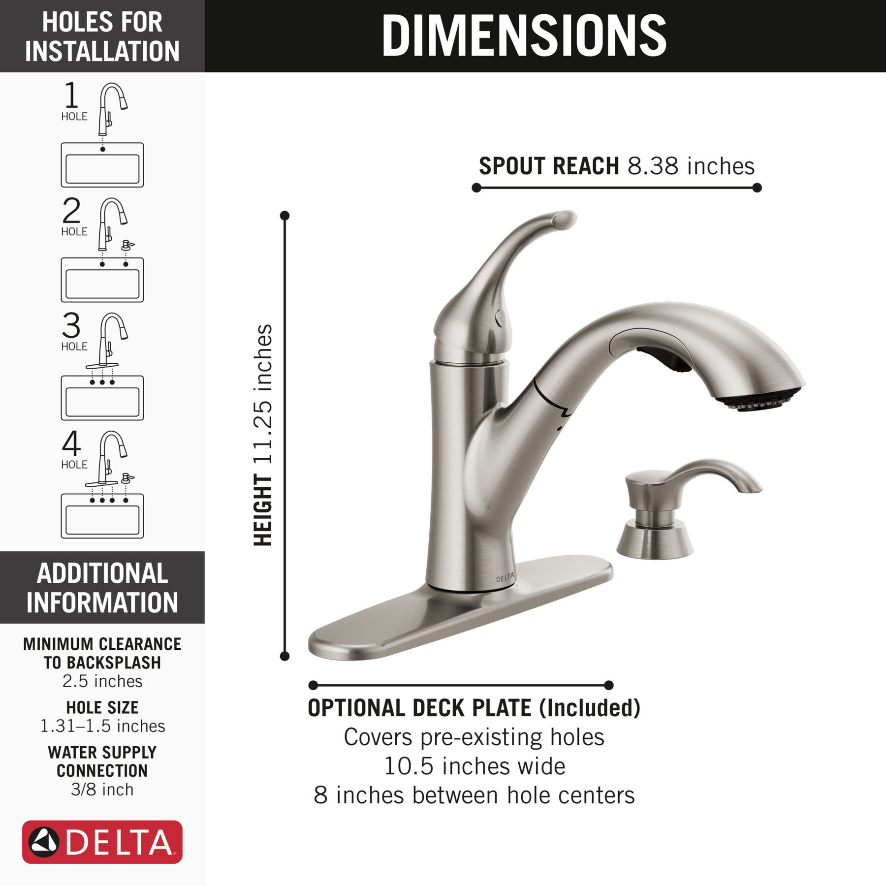 Llave para cocina monomando desplegable, imagen 3
