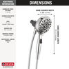 6-Setting SureDock® Magnetic Hand Shower