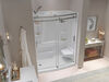 60x32 Alcove Shower Bundle with Door- Right Seat Left Drain Curve