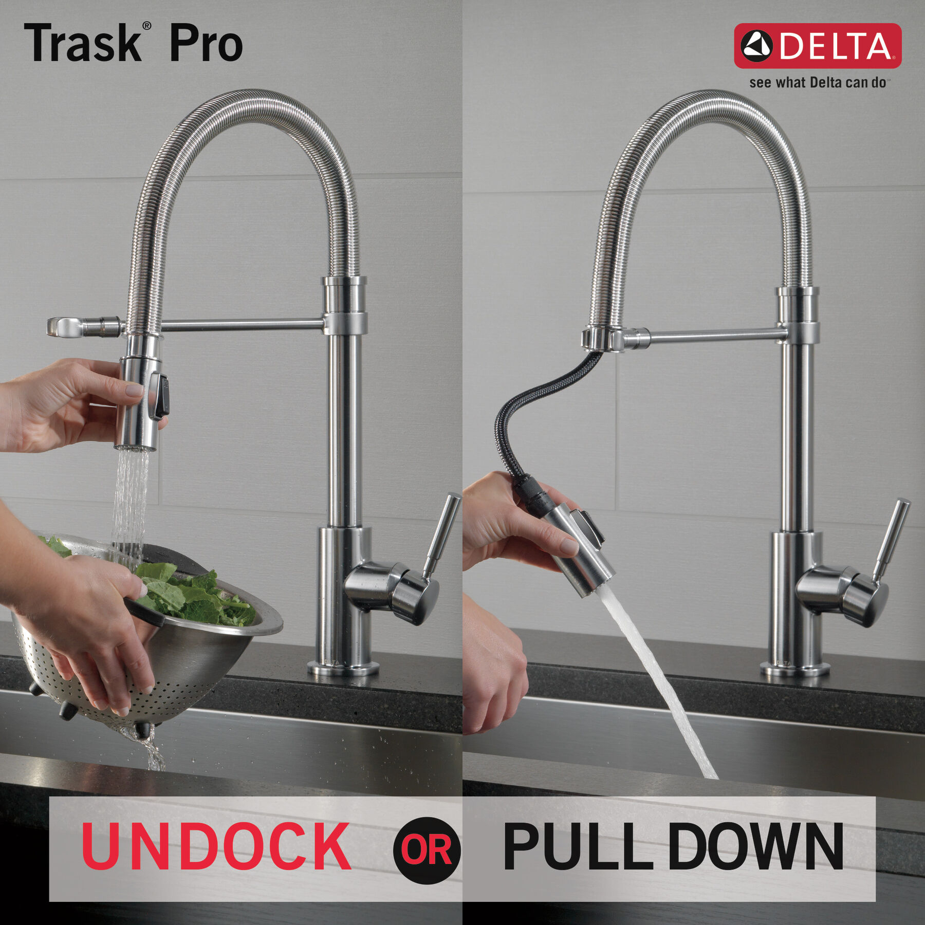 Llave para cocina monomando extensible comercial, imagen 9
