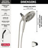 Ducha dos en uno In2ition® de 7 funciones