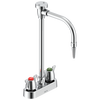 Two Handle 4 In Deck-mount Laboratory Mixing Faucet