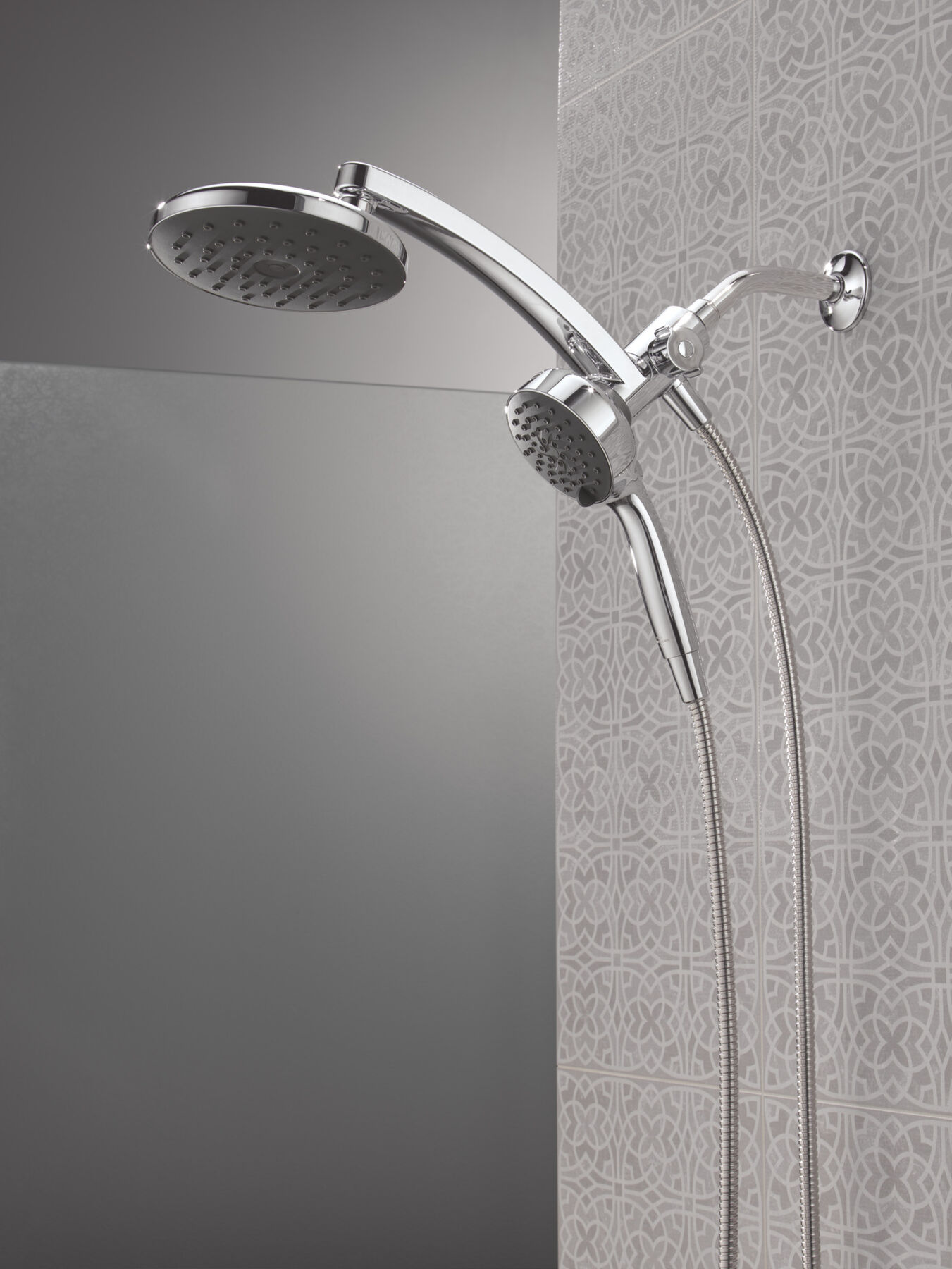 PivotPro™ 3-in-1 Combination Shower with TouchClean® Spray Face, image 1