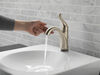 Llave para baño monomando con tecnología Touch<sub>2</sub>O®
