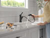 Llave para cocina extensible de una manija