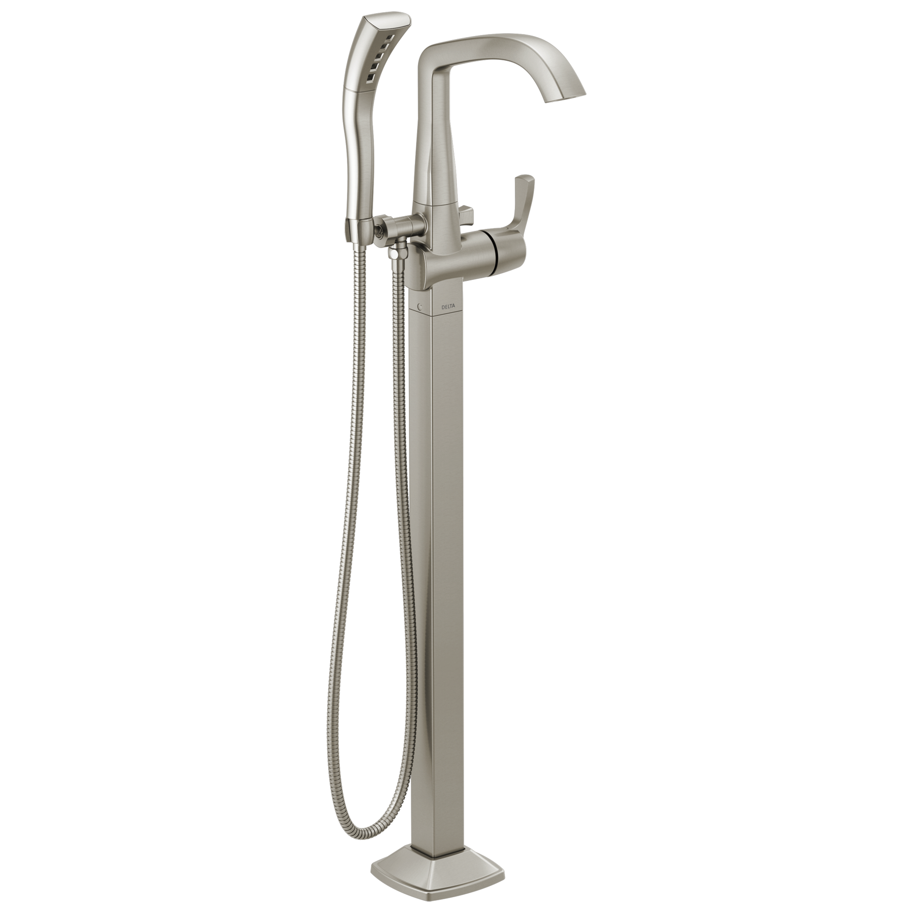 Accesorios de llave de llenado para bañera de montaje en piso con ducha manual 1L (producto recertificado)