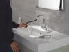 Llave para baño extensible de combinación de dos manijas