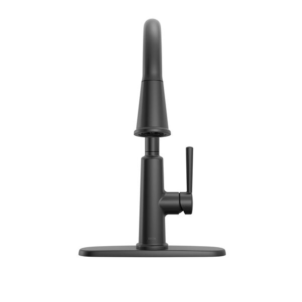Llave de una manija con tubo de salida deslizable para cocina