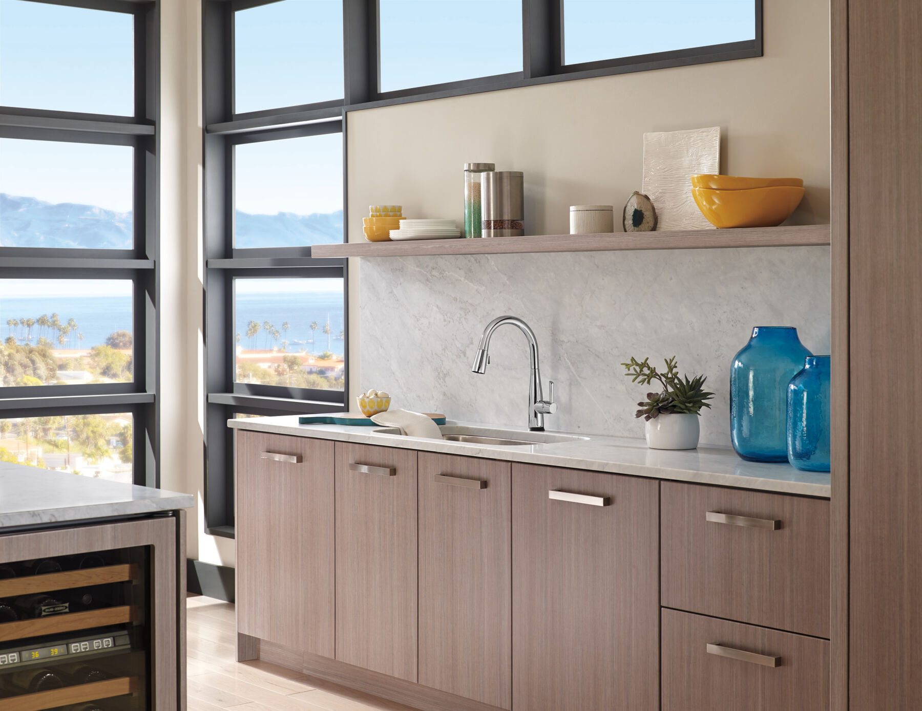 Llave para cocina monomando extensible con tecnología Touch<sub>2</sub>O®, imagen 7