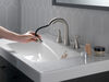 Llave para baño extensible independiente de dos manijas
