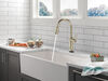 Touch<sub>2</sub>O® Technology Kitchen Faucet with Touchless Technology