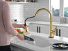 Single-Handle Pull-Down Kitchen Faucet with Touch<sub>2</sub>O® Technology