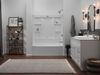 60x32 Alcove Bathtub Bundle - Right