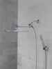 10 inch Raincan Shower Head & Hand Held Combo with Adjustable Extension Arm